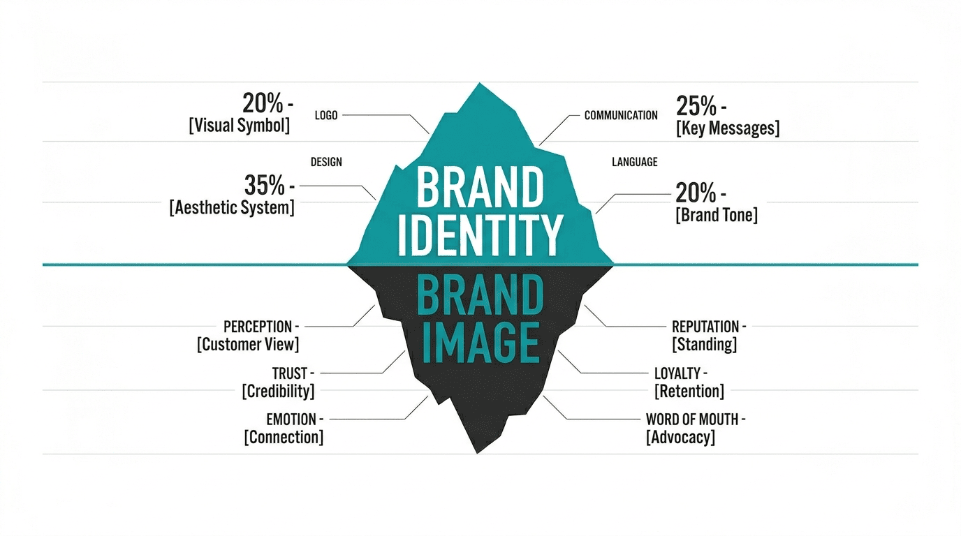 Brand identity vs brand image difference explained | Far & Wide Pune